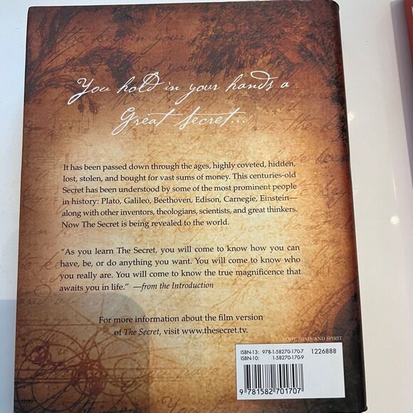5/$20 The Secret Garden book by Rhonda Byrne - Picture 2 of 5